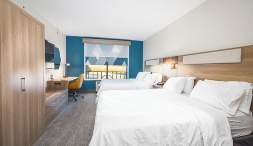 Standardzimmer, 2 Queen-Betten, barrierefrei (Mobility, Roll-In Shower)