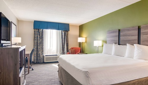 Suite, 1 King-Bett, Nichtraucher, Kühlschrank und Mikrowelle (with Single Sofabed)