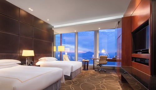 Classic-Zimmer, 2 Doppelbetten, Zutritt zur Club Lounge, Seeblick