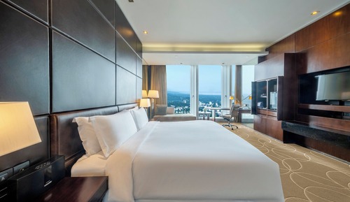 Classic-Zimmer, 1 King-Bett, Stadtblick