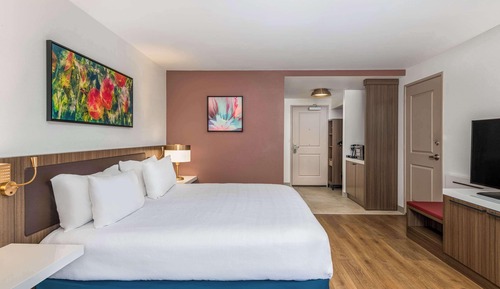 Zimmer, 1 King-Bett (Roll-In Shower, with Peloton)