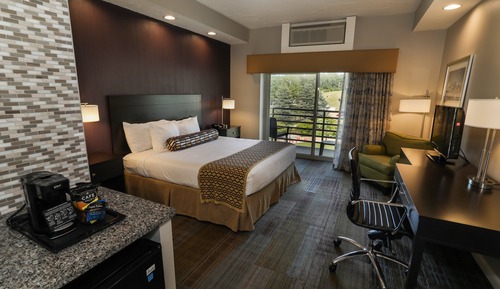 Zimmer, 1 King-Bett, Bergblick (Alpine)