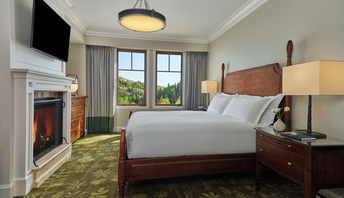 Suite, Mehrere Betten, Blick auf die Anlage