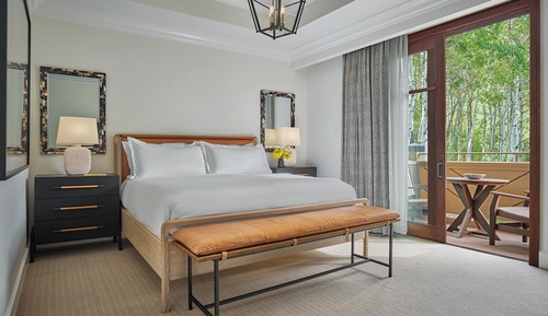 Zimmer, Mehrere Betten, Blick auf die Anlage (Residence)