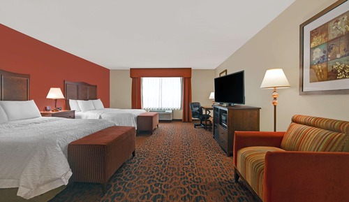 Zimmer, 2 Queen-Betten