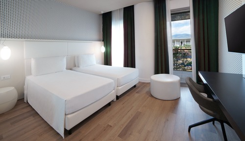 Standardzimmer, 2 Einzelbetten, Balkon