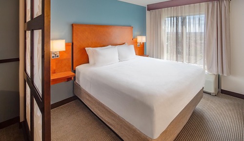 Zimmer, 1 King-Bett und Schlafsofa (High Floor)