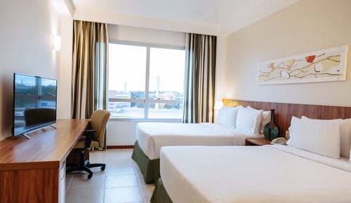 Standardzimmer, 2 Doppelbetten