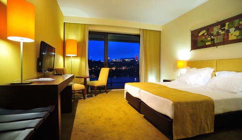 Superior-Doppelzimmer, Poolblick