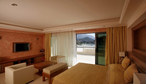 Studio, Balkon, Parkblick