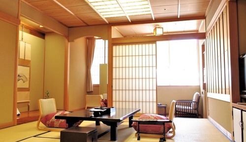 Traditional-Zimmer, Bergblick (Japanese Style Room for 5 People)