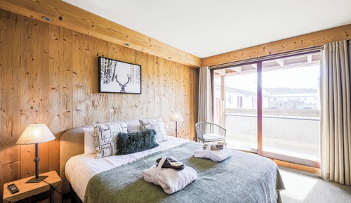 Comfort-Doppel- oder -Zweibettzimmer (montagne)