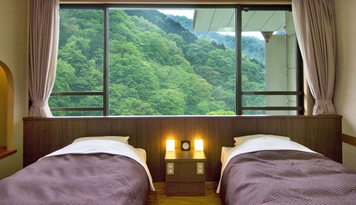 Standard-Zweibettzimmer, Nichtraucher (with Tatami Area)