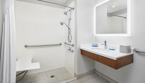 Zimmer, barrierefrei (Roll-In Shower)