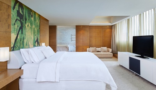 Zimmer, 1 King-Bett, Nichtraucher, Stadtblick