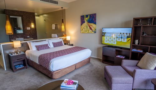 Doppelzimmer, Blick auf den Innenhof (Spa)