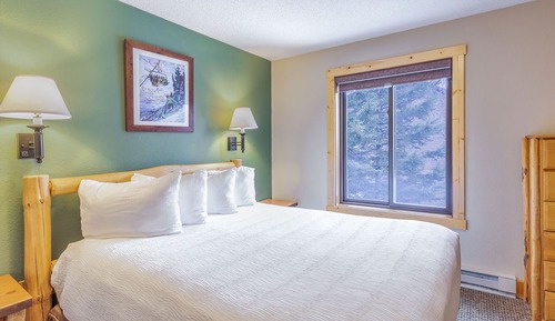 Standard-Apartment, 1 Schlafzimmer, Kamin, Bergblick