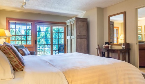 Suite, Mehrere Betten, Kamin, Flussblick (River Facing, Whirlpool)