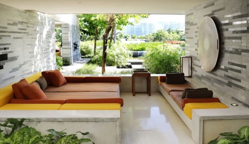 Classic-Zimmer, 1 King-Bett, Gartenblick (Outdoor Living Area)