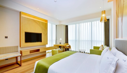 Standardzimmer, 1 King-Bett, Seeblick (Separate Bath Walk in Shower)