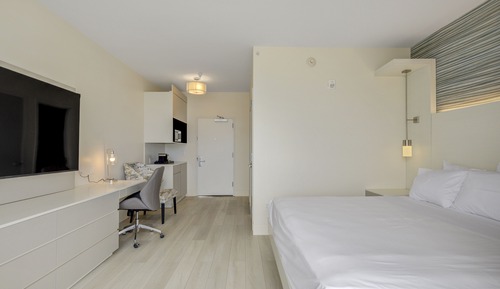 Premium-Zimmer, 1 King-Bett, Meerblick