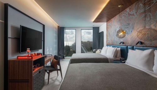 Premium-Zimmer, 2 Queen-Betten (Sunrise View)