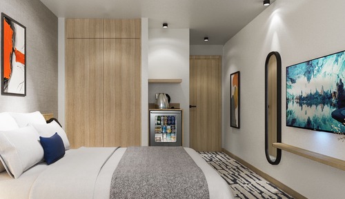 Deluxe-Zimmer, 1 Queen-Bett, Poolblick