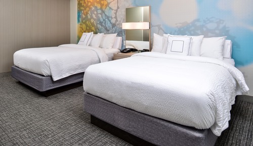 Zimmer, 2 Queen-Betten, Nichtraucher (Mobility/Hearing Accessible, Tub)