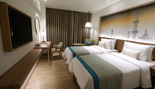 Superior-Zimmer, 2 Einzelbetten, Stadtblick