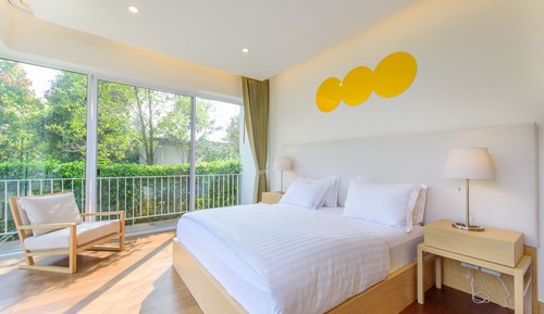 Deluxe-Suite, 1 Schlafzimmer, Seeblick