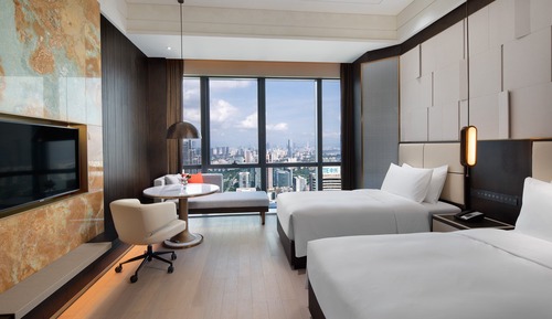 Standardzimmer, 2 Einzelbetten, Zutritt zur Club Lounge, Stadtblick