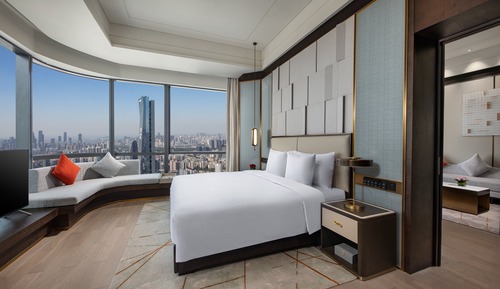 Junior-Suite, 1 King-Bett, Zutritt zur Club Lounge