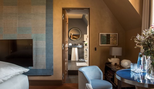 Deluxe-Doppelzimmer, 1 King-Bett, Gartenblick