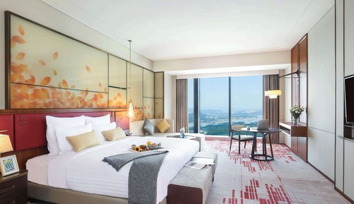 Deluxe-Zimmer, 1 King-Bett, Zutritt zur Club Lounge, Flussblick (Premium)