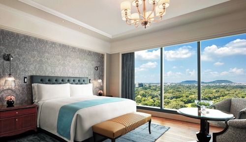 Club-Zimmer, 1 King-Bett, Nichtraucher, Blick auf den Golfplatz