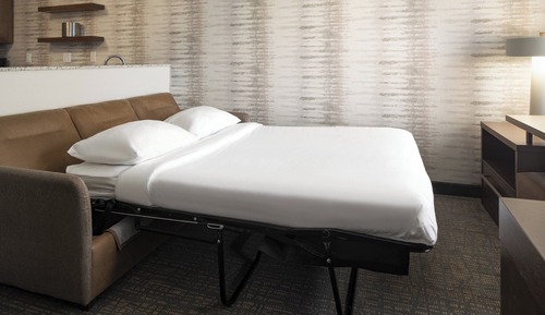 Suite, 1 Schlafzimmer (Mobility/Hearing Access, Roll-In Shwr)