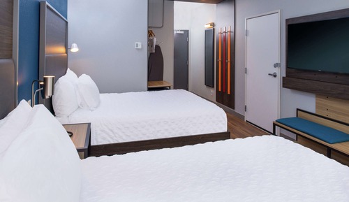 Standardzimmer, 2 Queen-Betten, barrierefrei, Badewanne