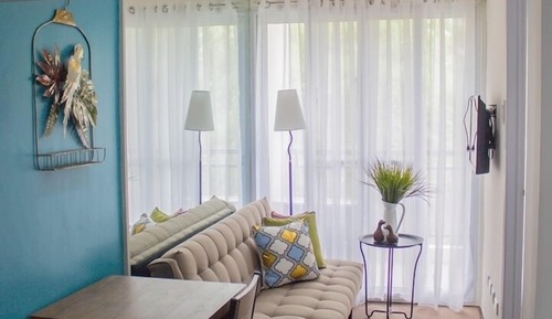 Deluxe-Apartment, 1 Doppelbett und Schlafsofa