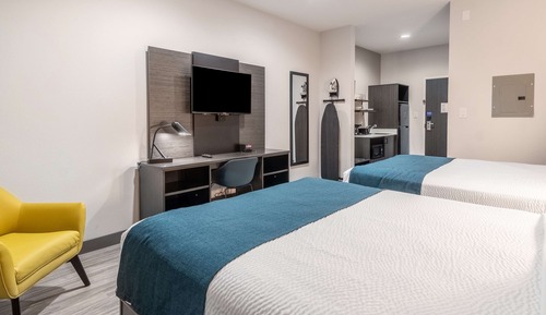 Deluxe-Zimmer, 2 Queen-Betten, Nichtraucher, Kochnische