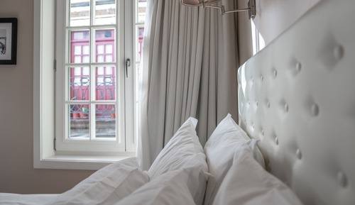 Doppelzimmer, 1 Queen-Bett, Stadtblick (Room 101)