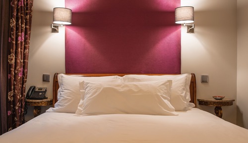 Doppelzimmer, Balkon, Stadtblick (Room 201)