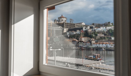 Doppelzimmer, 1 Doppelbett, Flussblick (Room 102)
