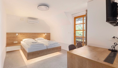 Doppelzimmer, Balkon