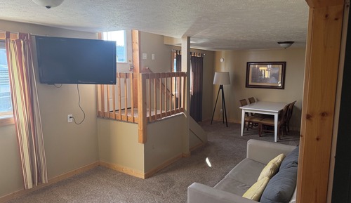 Basic-Apartment, Stadtblick