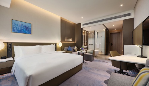Premium-Zimmer, 1 King-Bett, barrierefrei, Zutritt zur Club Lounge (Lounge Access)