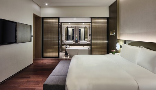 Deluxe-Suite, 1 King-Bett, barrierefrei, Seeblick (Lounge Access)