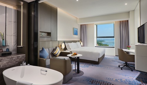 Standardzimmer, 1 King-Bett, Seeblick