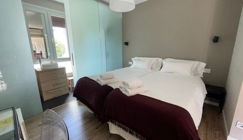 Design-Doppelzimmer, 2 Einzelbetten (Verde)