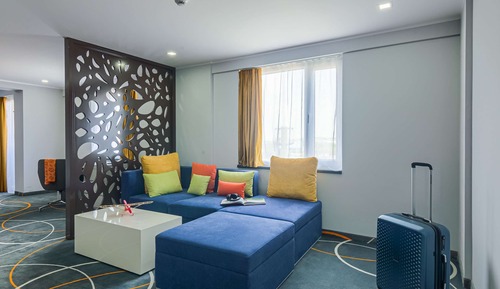 Premium-Zimmer, 1 King-Bett und Schlafsofa