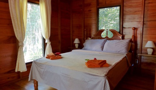 Bungalow, 2 Schlafzimmer, Küche, Gartenblick (Orchid)